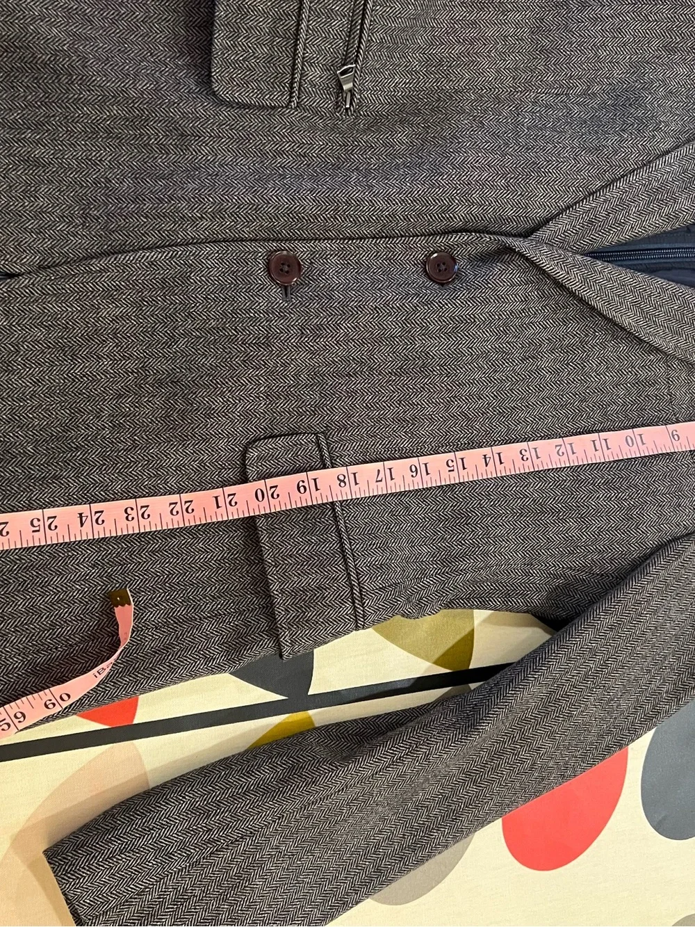Banana Republic Herringbone 2-in-1 Blazer Jacket Removable Bib 38S